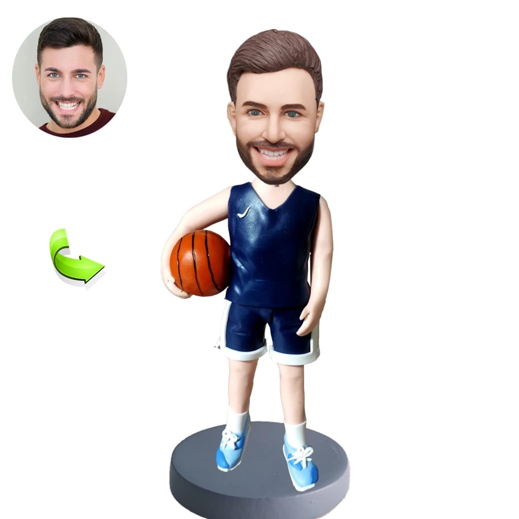 Customized Basketball Fan bobblehead