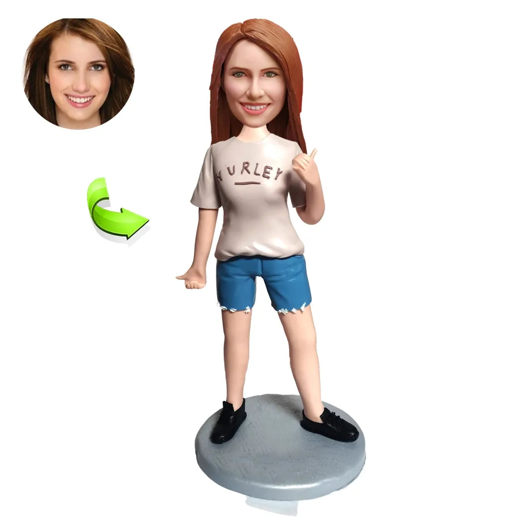 Casual Bobblehead Personalized