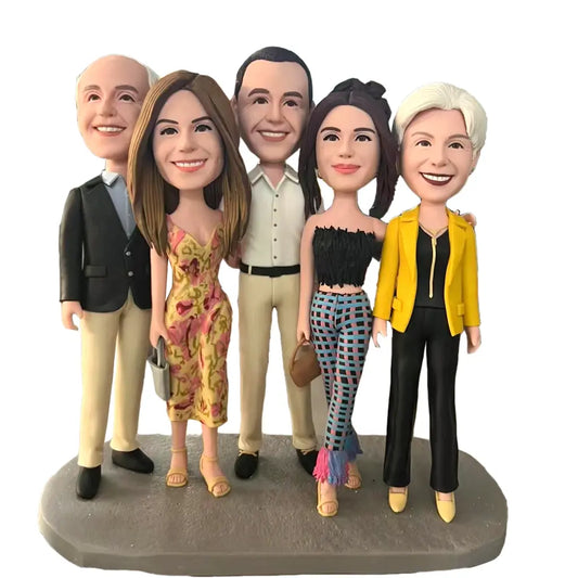 Custom Company Employee Group Figurines