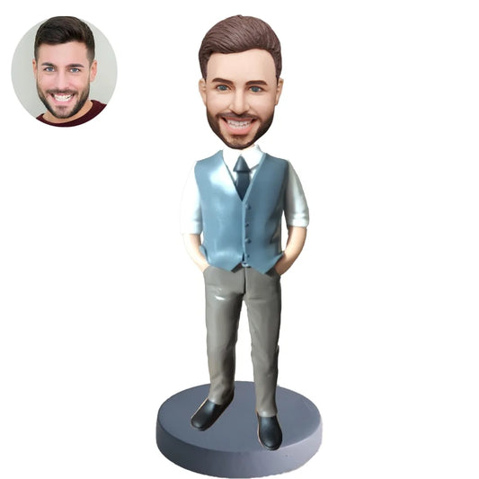 Custom Bobblehead for Casual Business Professionals