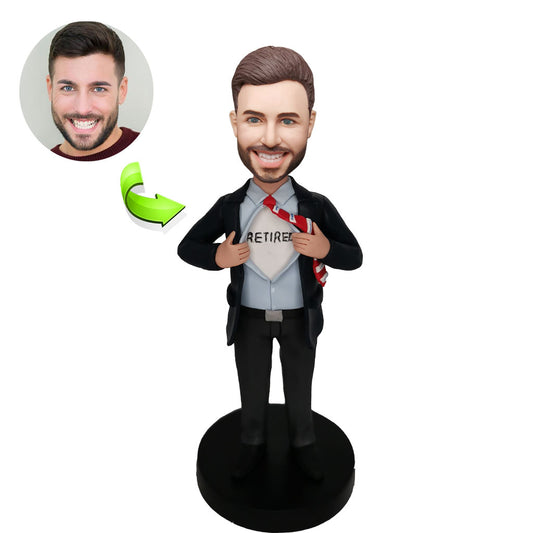 Best Boss Ever Custom Text Carving Bobblehead