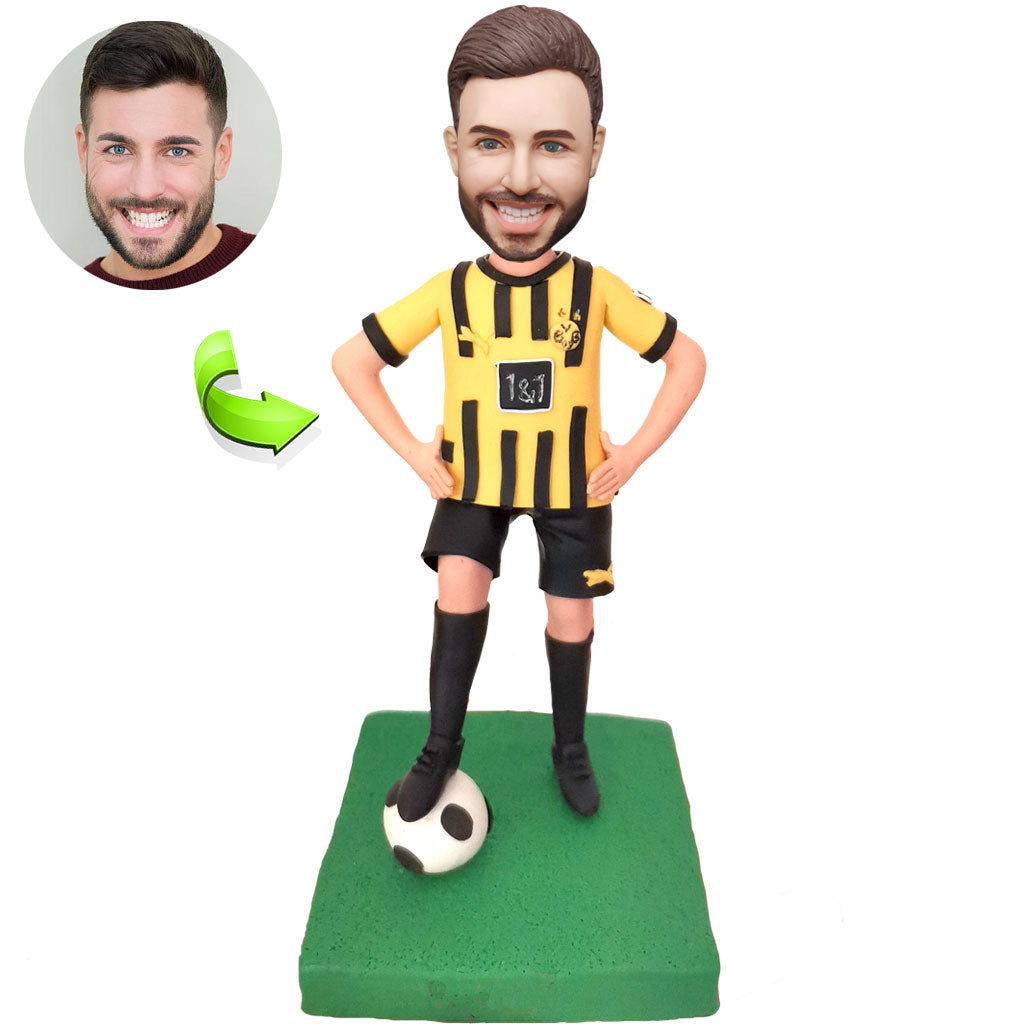 Custom Bobblehead  for Men's Soccer Players