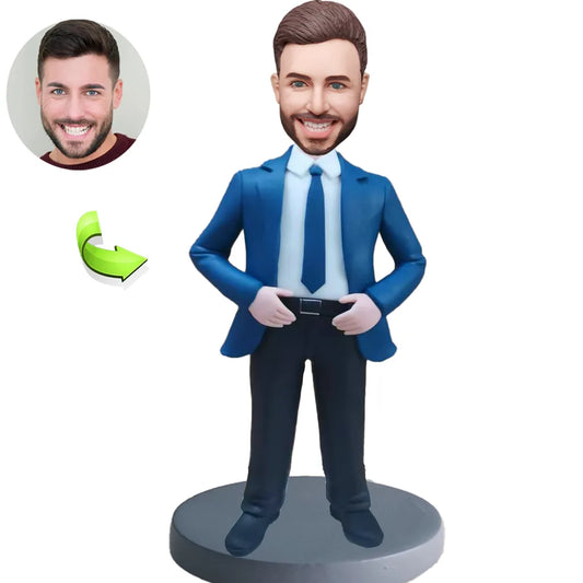 Handsome Boss Custom Bobblehead