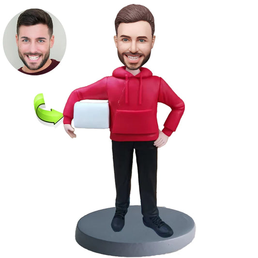 Delivery Person Custom Bobblehead