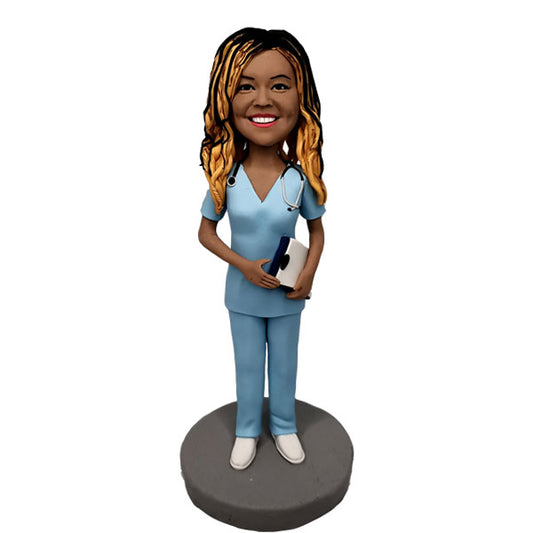 Female Obstetrician  Custom Bobblehead