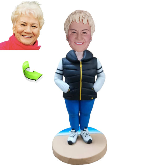 Custom Bobblehead For Grandma