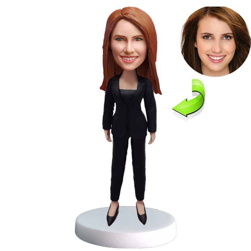 Stylish Female Executive Bobblehead