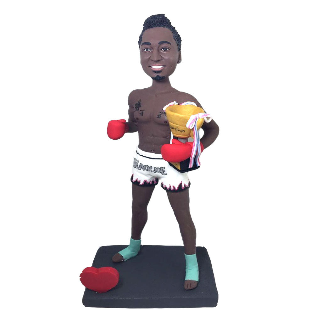 Champion Boxer's Custom Bobblehead