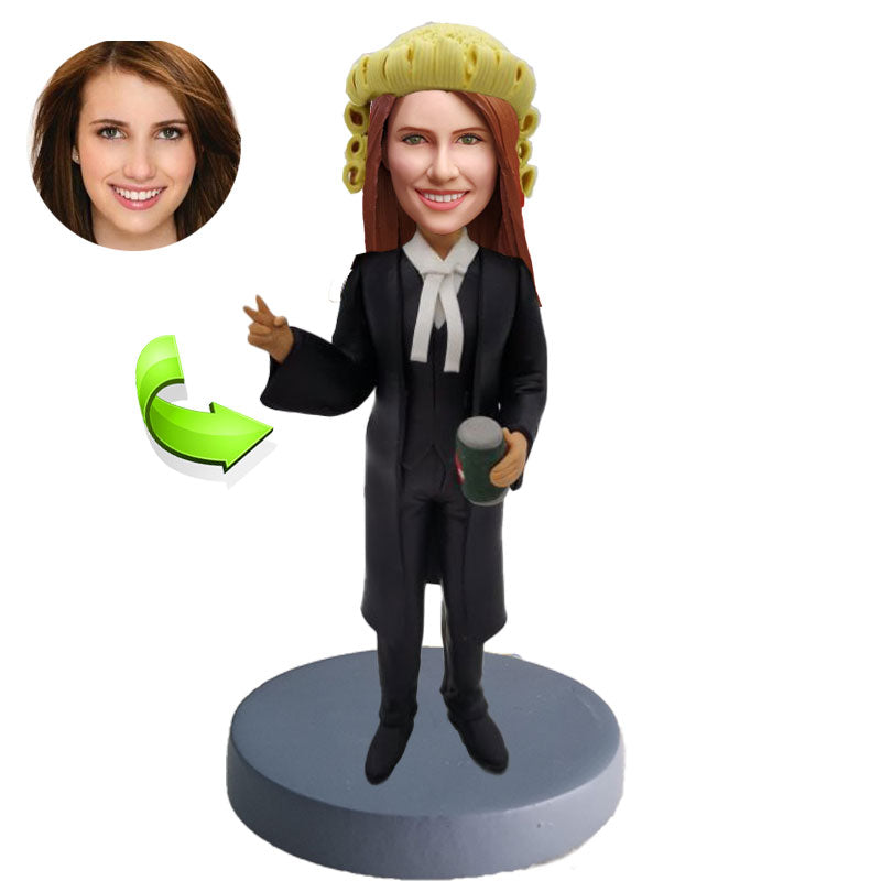 Female lawyer Bobblehead