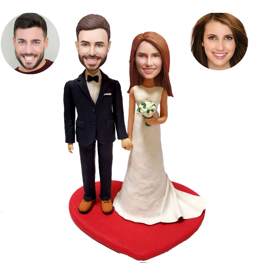 Sweet Wedding Custom Bobblehead