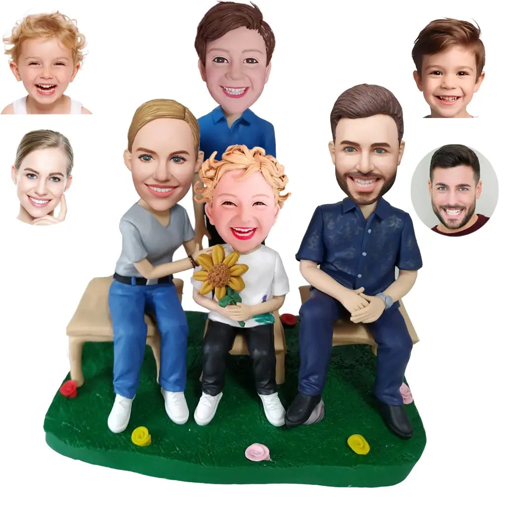 Personalised Family Bobbleheads