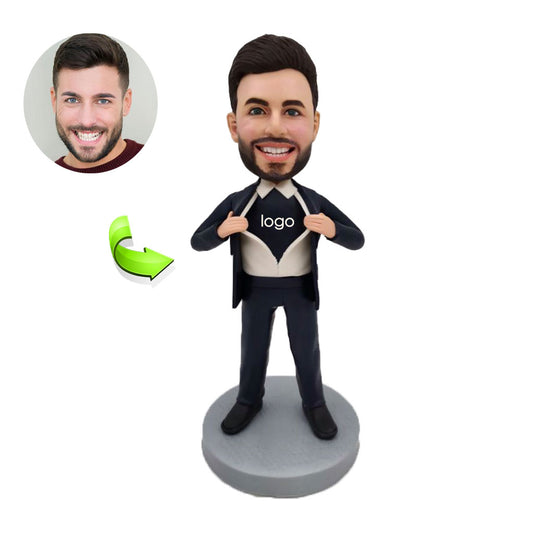 Bosom LOGO Writable Super Boss Custom Bobblehead