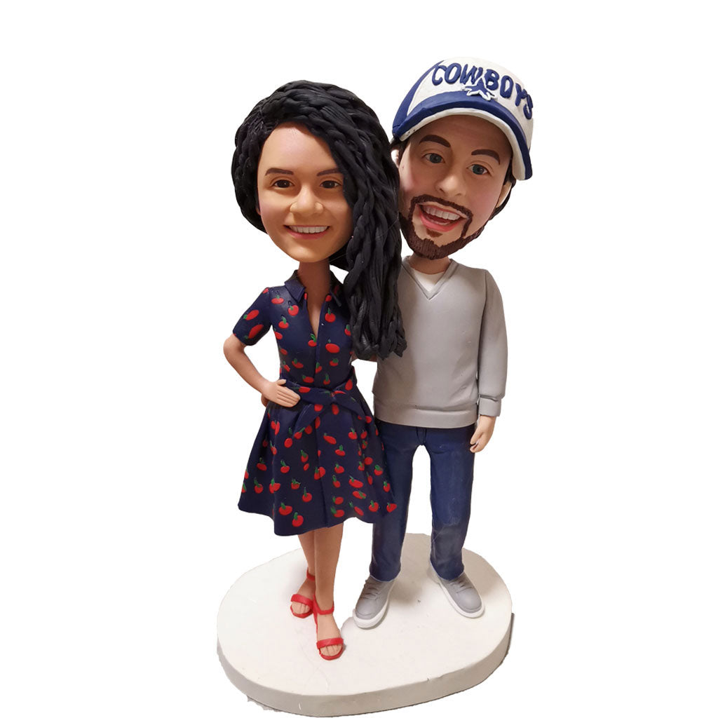 Custom Bobblehead Sweet Couple