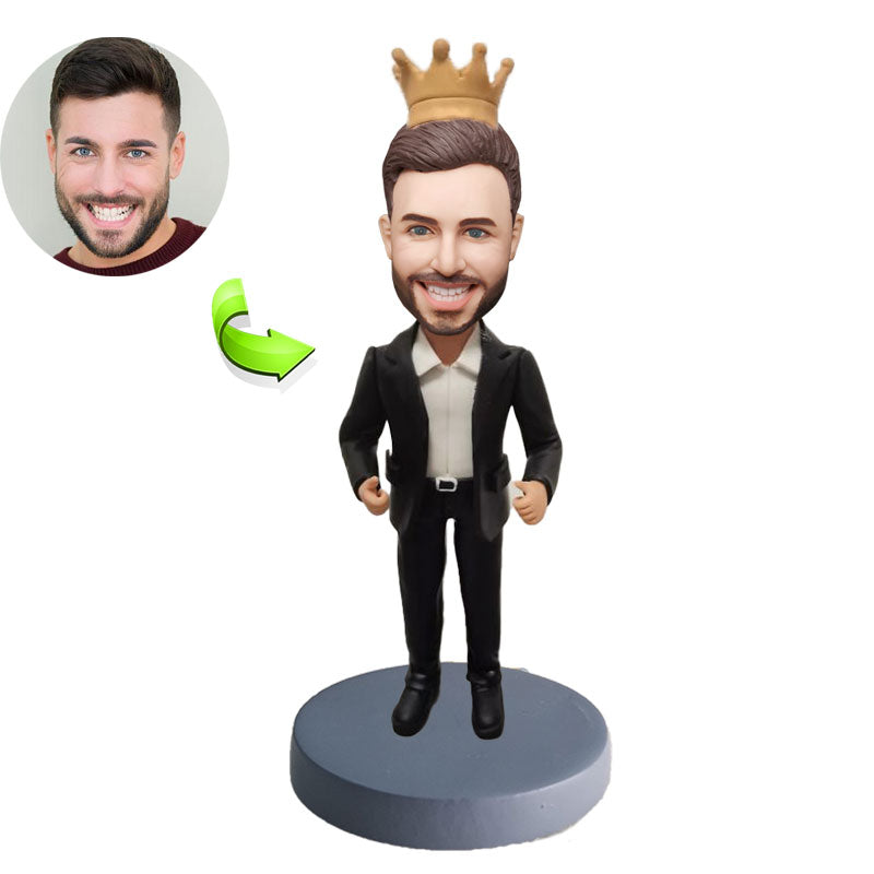 Custom Bobblehead For Men With Tiaras