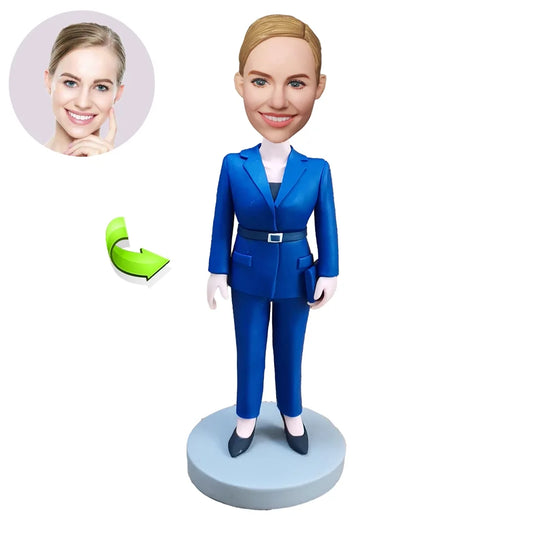 Office Lady  Custom Bobblehead