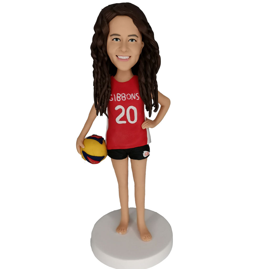 Custom Bobblehead for Female Basketball Players