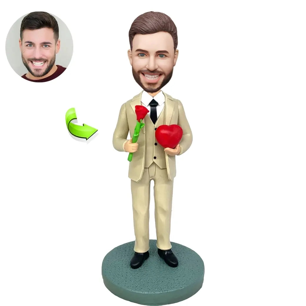 Romantic Boyfriend Custom Bobblehead