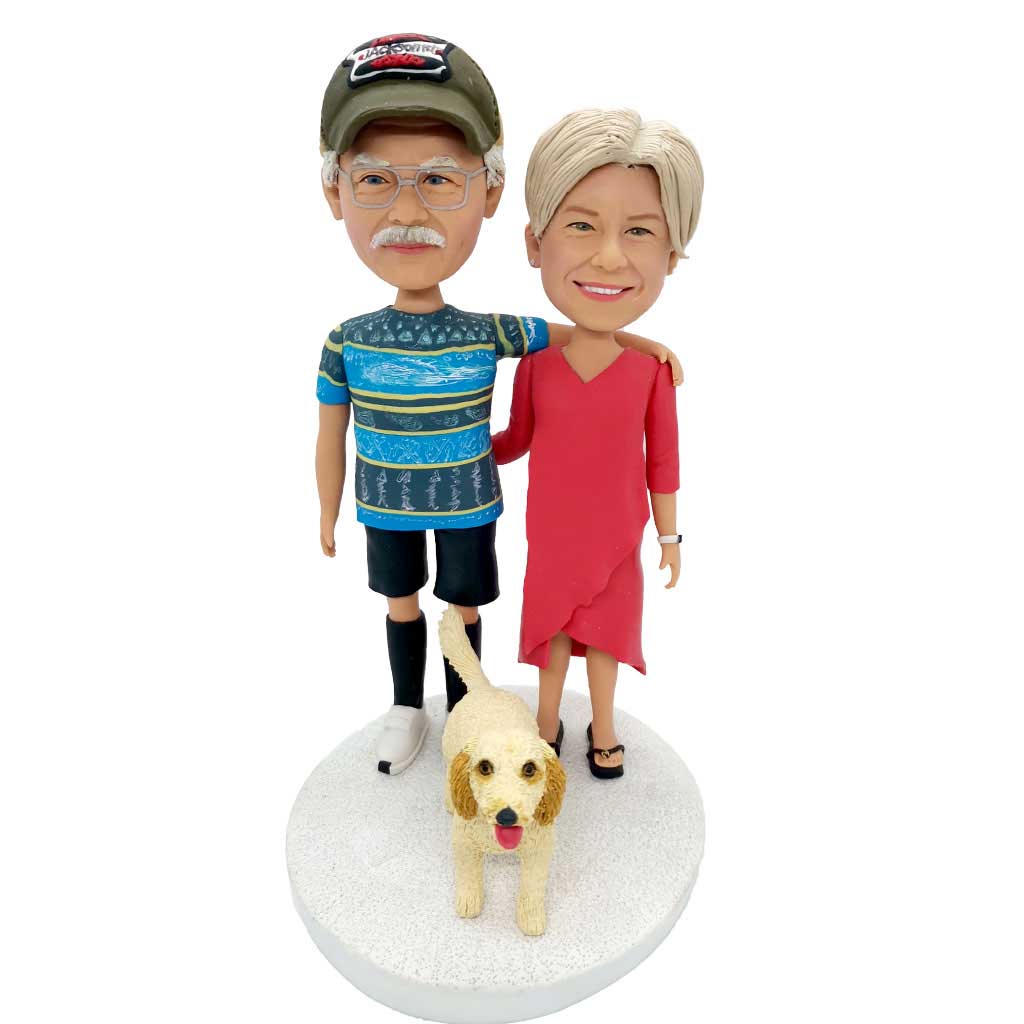 Custom Bobblehead  For Your Parents' Anniversary